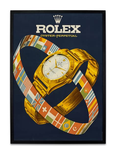 vintage rolex poster